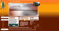 Desktop Screenshot of greenlakelodge.ca